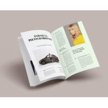 Magazine personnalisé professionnel Pringting Fashion Magazine